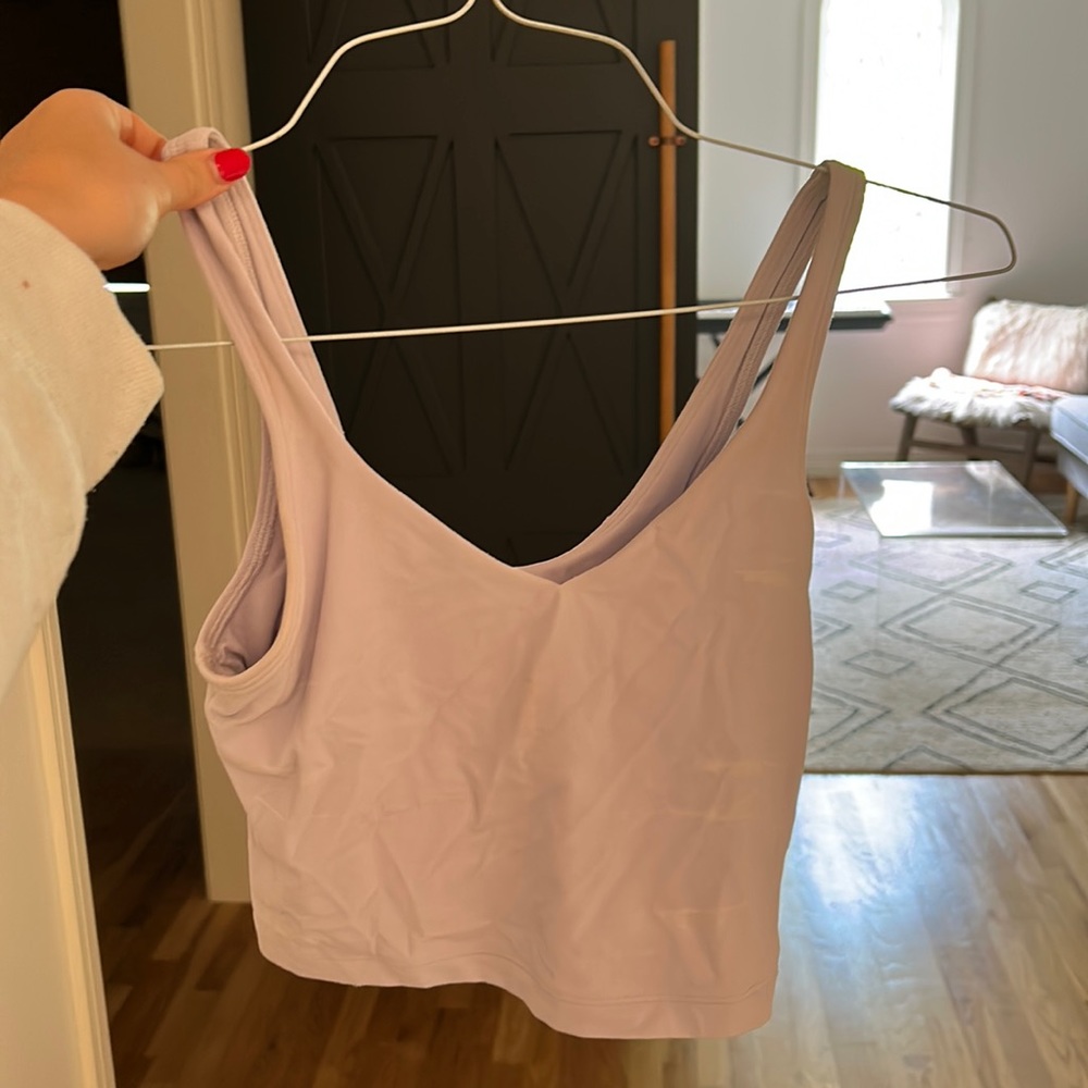 Lululemon lavender align tank size 4